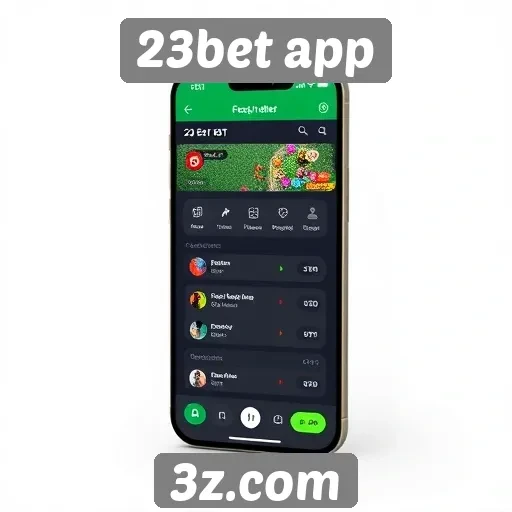 Interface e usabilidade do 23bet app para usuários
