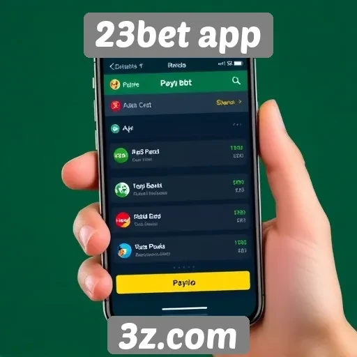 Opções de pagamento disponíveis no 23bet app